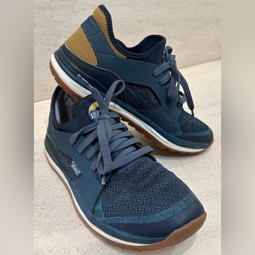 Men’s Lems Mesa Sneaker Shoes Coastal Blue sz 8